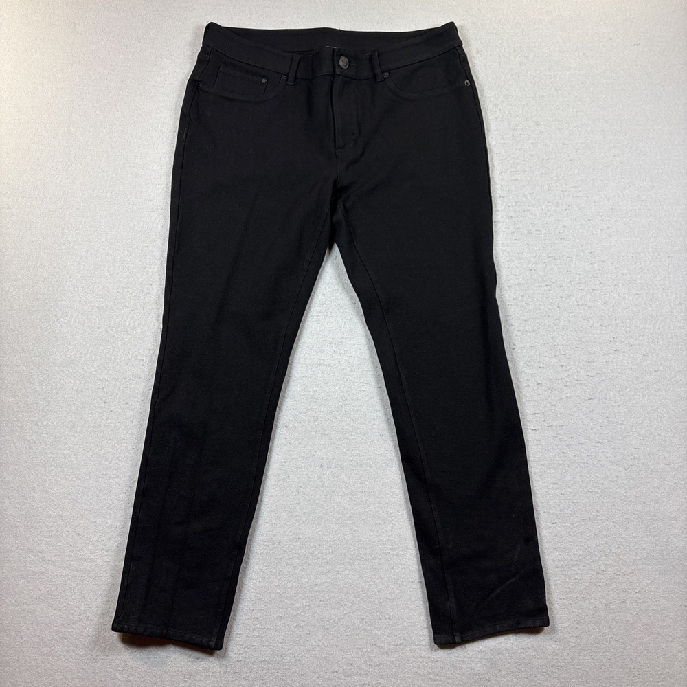 Eddie Bauer Women's Slightly Curvy Slim Straight Stretchy Pants Jeans Size 12